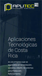 Mobile Screenshot of apliteccostarica.com