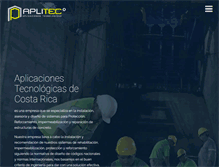 Tablet Screenshot of apliteccostarica.com